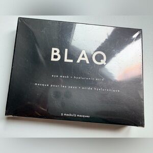 BLAQ Eye Mask with Hyaluronic Acid - Black